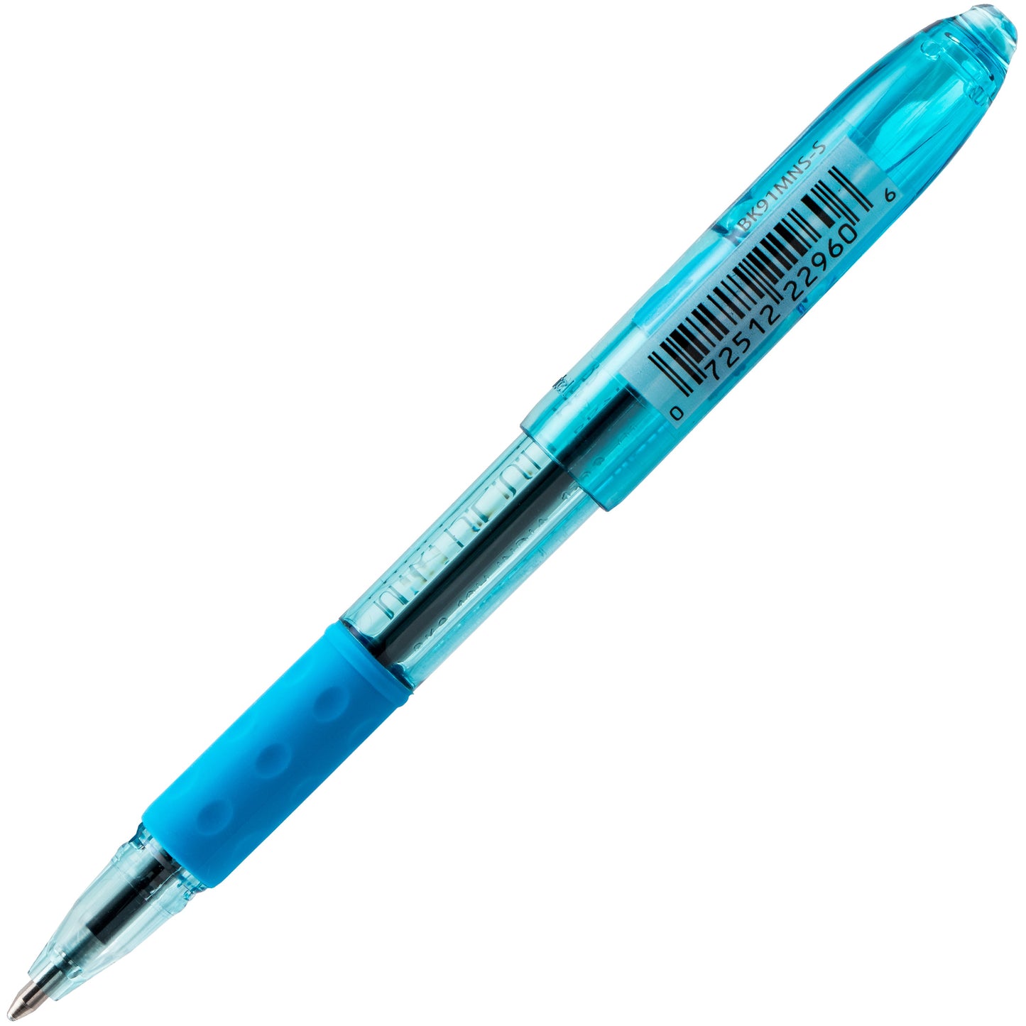 RSVP Mini Ballpoint Pen, (1.0mm) Medium Line, Sky Blue Ink (BK91MNS-S)