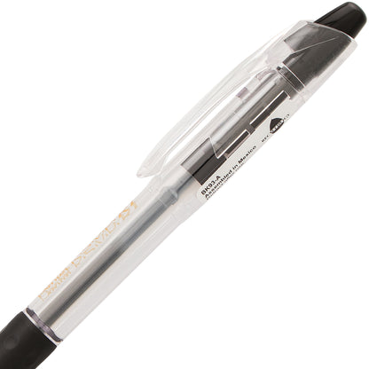 RSVP RT Retractable Ballpoint Pen, (1.0mm) Medium Line, Black Ink (BK93-A)