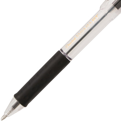 RSVP RT Retractable Ballpoint Pen, (1.0mm) Medium Line, Black Ink (BK93-A)
