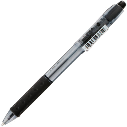 RSVP RT COLORS Retractable Ballpoint Pen, (1.0mm) Medium Line, Black Barrel, Black Ink (BK93CRA-A)