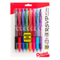 RSVP RT COLORS Retractable Ballpoint Pen, (1.0mm) Medium Line, Asstd Ink (A/B/C/D/F/P/S/V) 8-Pk (BK93CRBP8M)