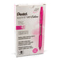 RSVP RT COLORS Retractable Ballpoint Pen, (1.0mm) Medium Line, Pink Barrel, Pink Ink (BK93CRP-P)