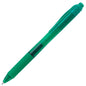 EnerGel-X Retractable Liquid Gel Pen, (0.7mm) Metal Tip, Medium Line, Green Ink (BL107-D)