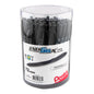 Pentel EnerGel-X Retractable Gel Pen, (1.0mm) Bold line, Black Ink, 72-pk Canister (BL110PC72A)