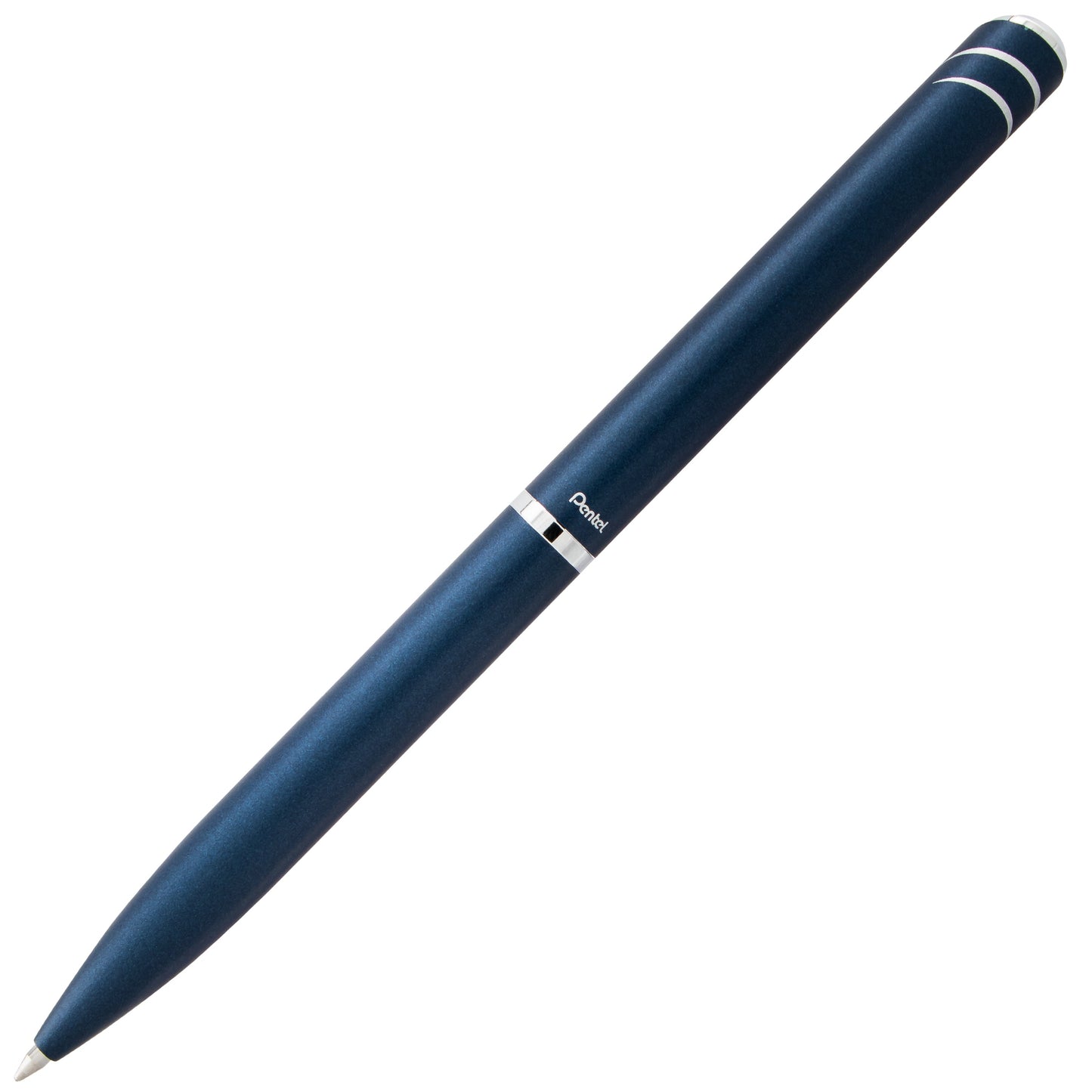 EnerGel Style Gel Pen, (0.7mm) Medium Line, Dark Blue barrel, Black Ink, Gift Box w/ Belly Band (BL2007CABX)