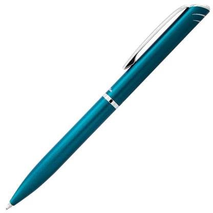 EnerGel Style Gel Pen, (0.7mm) Medium Line,Teal Blue barrel, Black Ink, Gift Box w/ Belly Band (BL2007SABX)