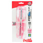 PINK BCA EnerGel Alloy Retractable Premium Liquid Gel Pen, (0.7mm) Metal Tip, Medium Line, Pink Barrel, Black Ink 1-Pk (BL407PBPA)