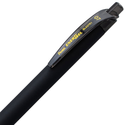EnerGel Kuro Liquid Gel Pen, (0.7mm) Medium line, Black Ink, (BL437R1-A)
