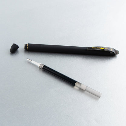 EnerGel Kuro Liquid Gel Pen, (0.7mm) Medium line, Black Ink, (BL437R1-A)