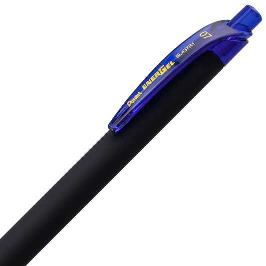 EnerGel Kuro Liquid Gel Pen, (0.7mm) Medium line, Blue Ink (BL437R1-C)