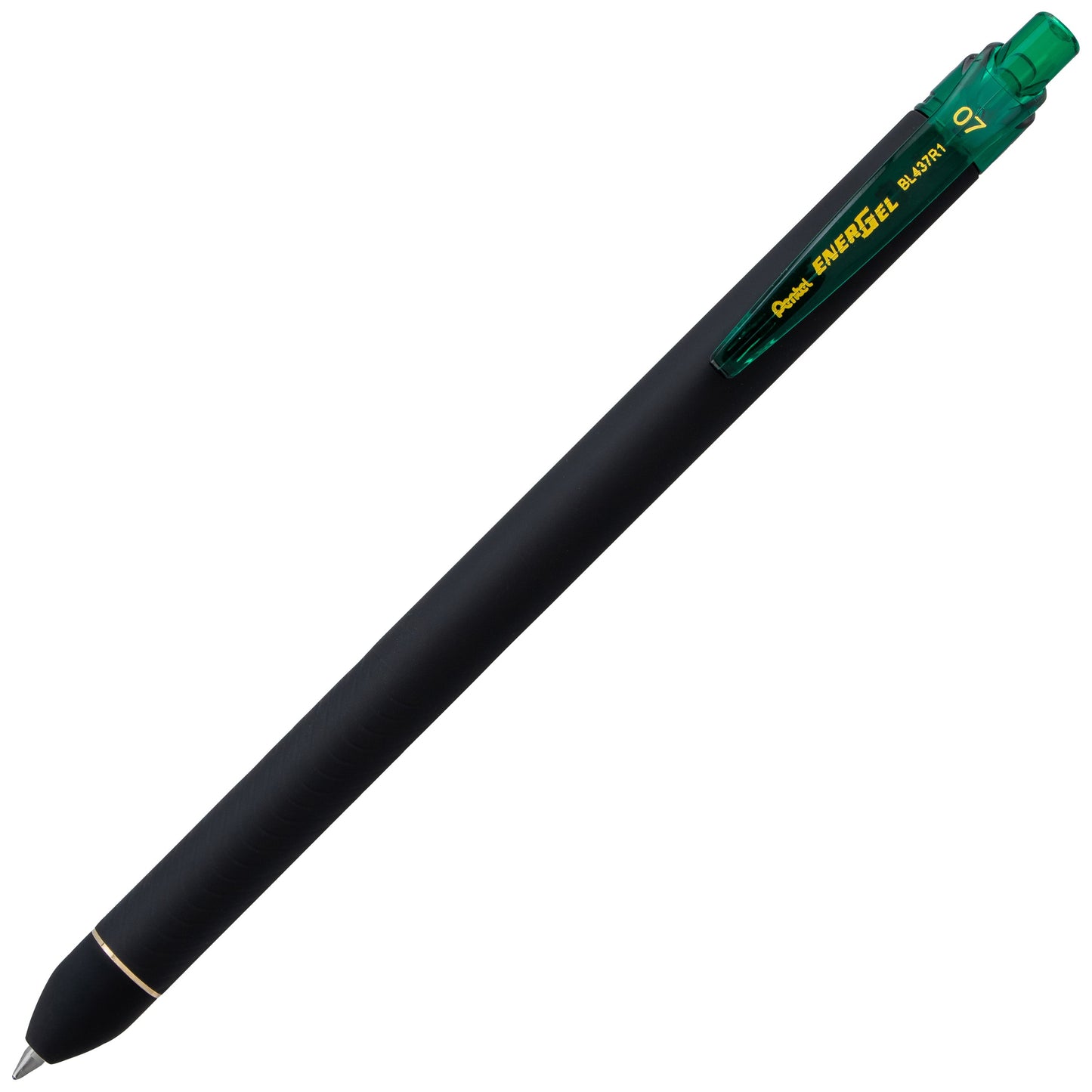 EnerGel Kuro Liquid Gel Pen, (0.7mm) Medium line, Green Ink (BL437R1-D)