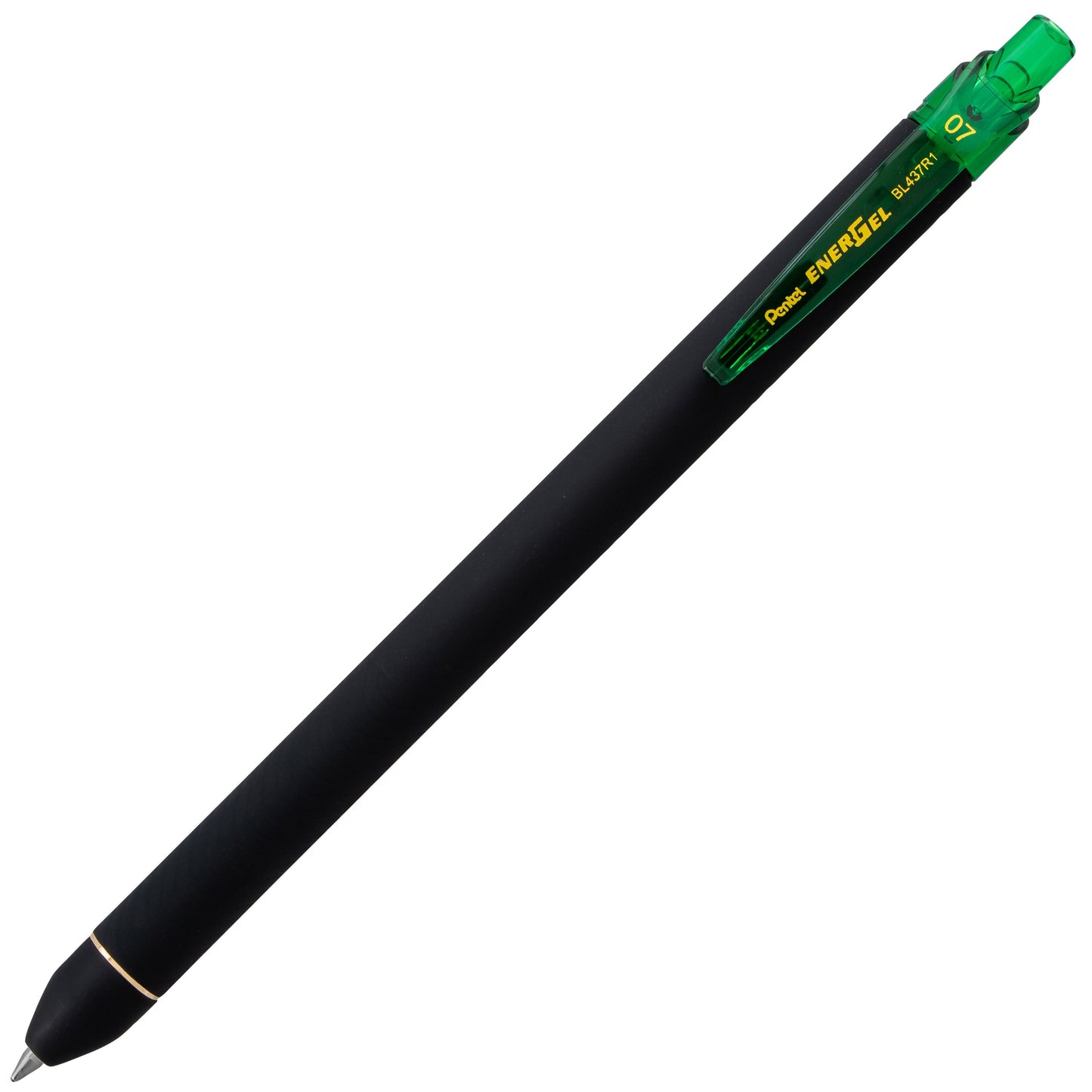 EnerGel Kuro Liquid Gel Pen, (0.7mm) Medium line, Lime Green Ink (BL437R1-K)