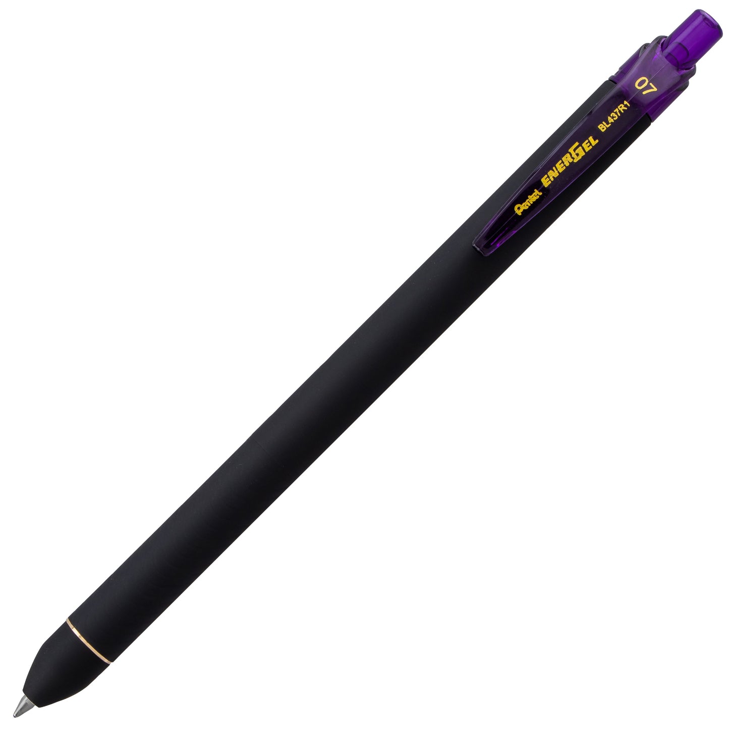 EnerGel Kuro Liquid Gel Pen, (0.7mm) Medium line, Violet Ink (BL437R1-V)