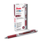 EnerGel RTX Retractable Liquid Gel Pen, (0.7mm) Medium line, Burgundy Ink (BL77-BG)