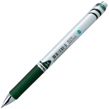 Pentel EnerGel RTX Retractable Liquid Gel Pen, (0.7mm) Medium line, Forest Green Ink (BL77-D3)