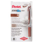 EnerGel RTX Retractable Liquid Gel Pen, (0.7mm) Metal Tip, Medium Line, Brown Ink (BL77-E)