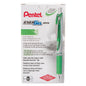 EnerGel RTX Retractable Liquid Gel Pen, (0.7mm) Metal Tip, Medium Line, Lime Green Ink (BL77-K)