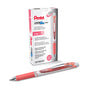 EnerGel RTX Retractable Liquid Gel Pen, (0.7mm) Medium line, Coral Pink Ink (BL77-P3)