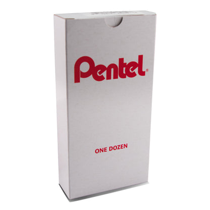 Pentel EnerGel RTX Retractable Liquid Gel Pen, (1.0mm) Metal Tip, Bold Line, Black Ink (BL80-A)