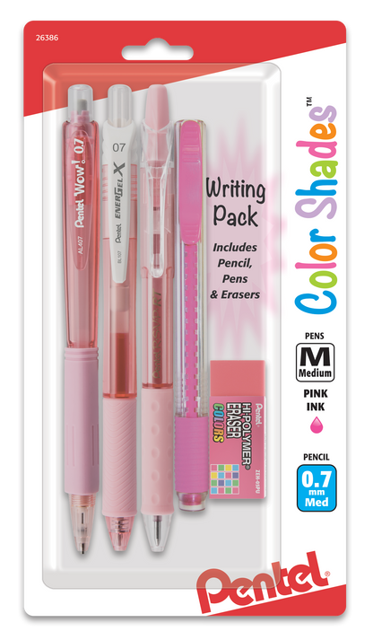 Color Shades Writing Pack - Pastel Pink (BLBKALZBPP)