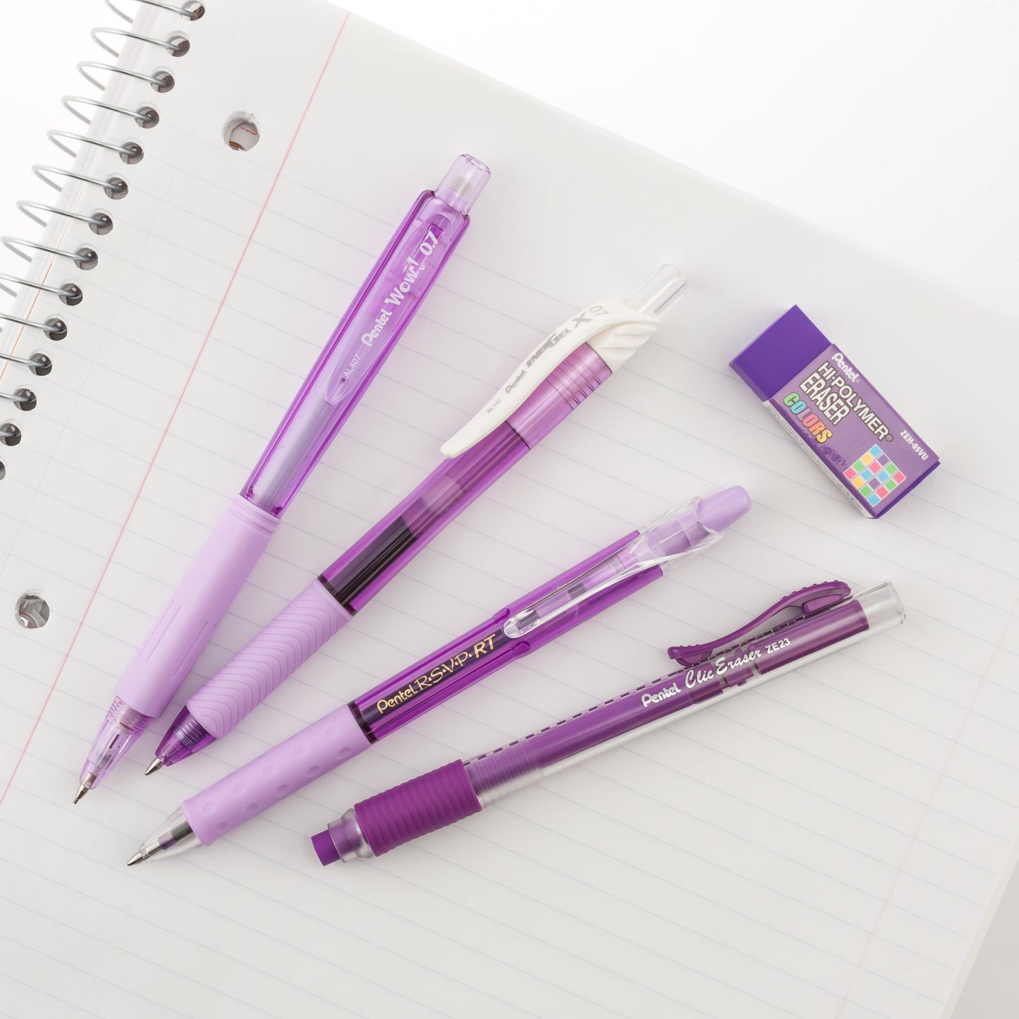 Color Shades Writing Pack - Pastel Violet (BLBKALZBPV)