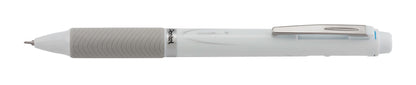 EnerGel 3 Multi-Function, 3-Ink Gel Pen, (0.5mm) Fine Line, Black/Red/Blue Ink, White Barrel (BLC35W)