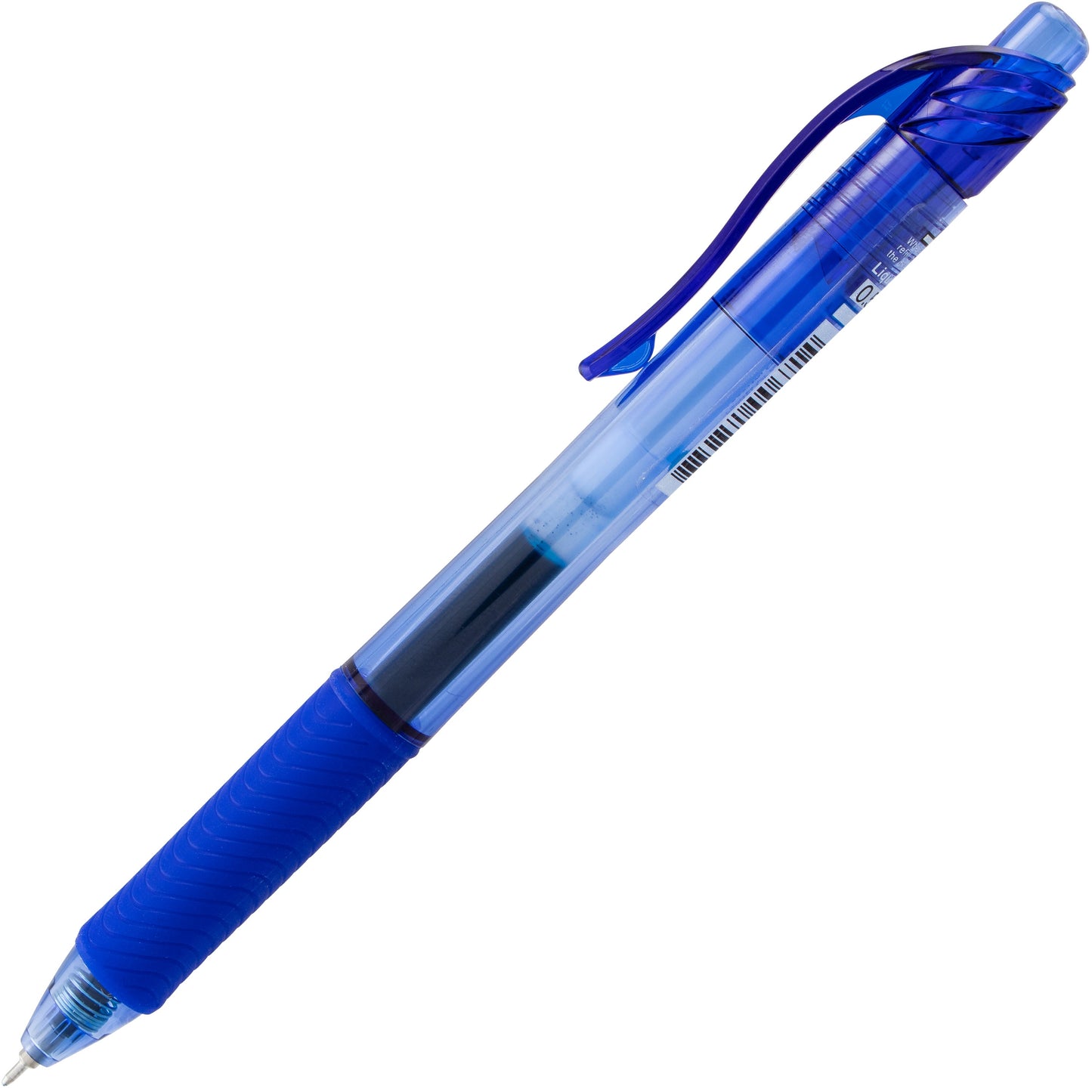 EnerGel-X Retractable Liquid Gel Pen, (0.5mm) Needle Tip, Fine Line, Blue Ink (BLN105-C)