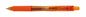 EnerGel-X Retractable Liquid Gel Pen, (0.5mm) Needle Tip, Fine Line, Orange Ink (BLN105-F)