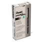 EnerGel NV Liquid Gel Pen, (0.5mm) Needle Tip, Fine Line Capped, Black Ink (BLN25-A)