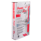 EnerGel RTX Retractable Liquid Gel Pen, (0.5mm) Needle Tip, Fine Line, Red Ink (BLN75-B)