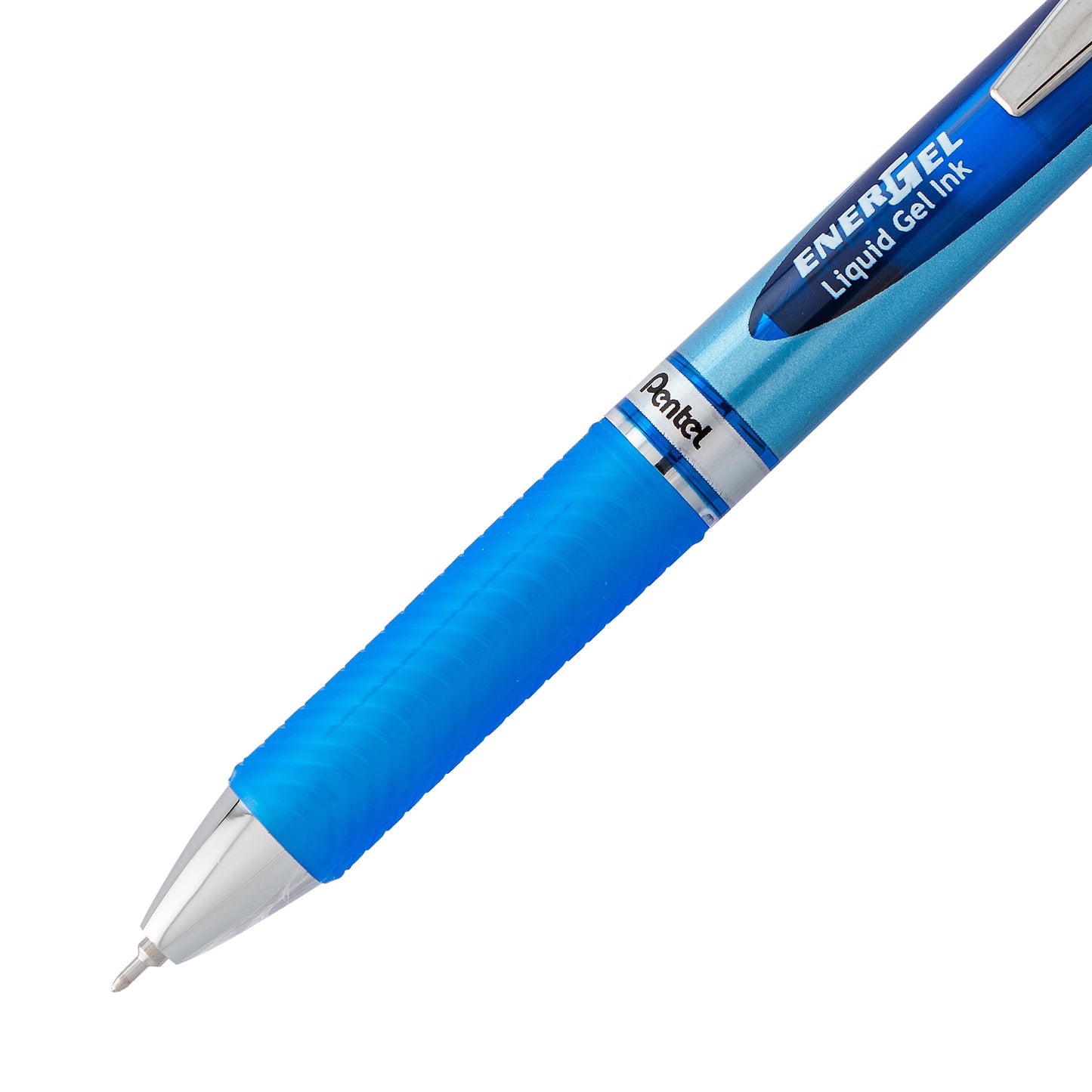 EnerGel RTX Retractable Liquid Gel Pen, (0.5mm) Needle Tip, Fine Line, Blue Ink (BLN75-C)