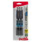 EnerGel RTX Retractable Liquid Gel Pen, (0.5mm) Needle Tip, Fine Line, Black Ink 3-Pk (BLN75BP3A)