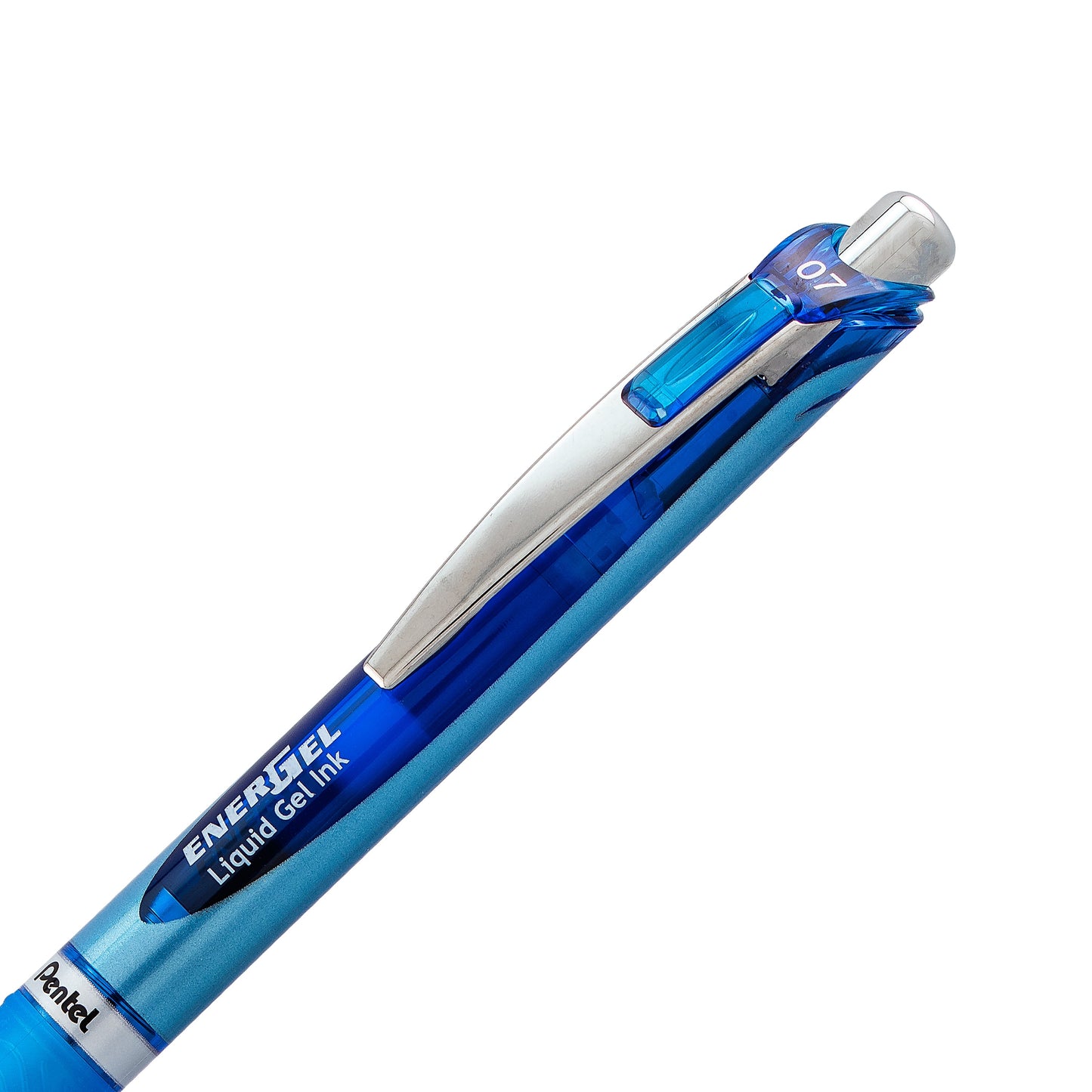 EnerGel RTX Retractable Liquid Gel Pen, (0.7mm) Needle Tip, Medium Line, Blue Ink (BLN77-C)