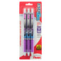 EnerGel RTX Retractable Liquid Gel Pen, (0.7mm) Needle Tip, Medium Line, Violet Ink 3-Pk (BLN77BP3V)