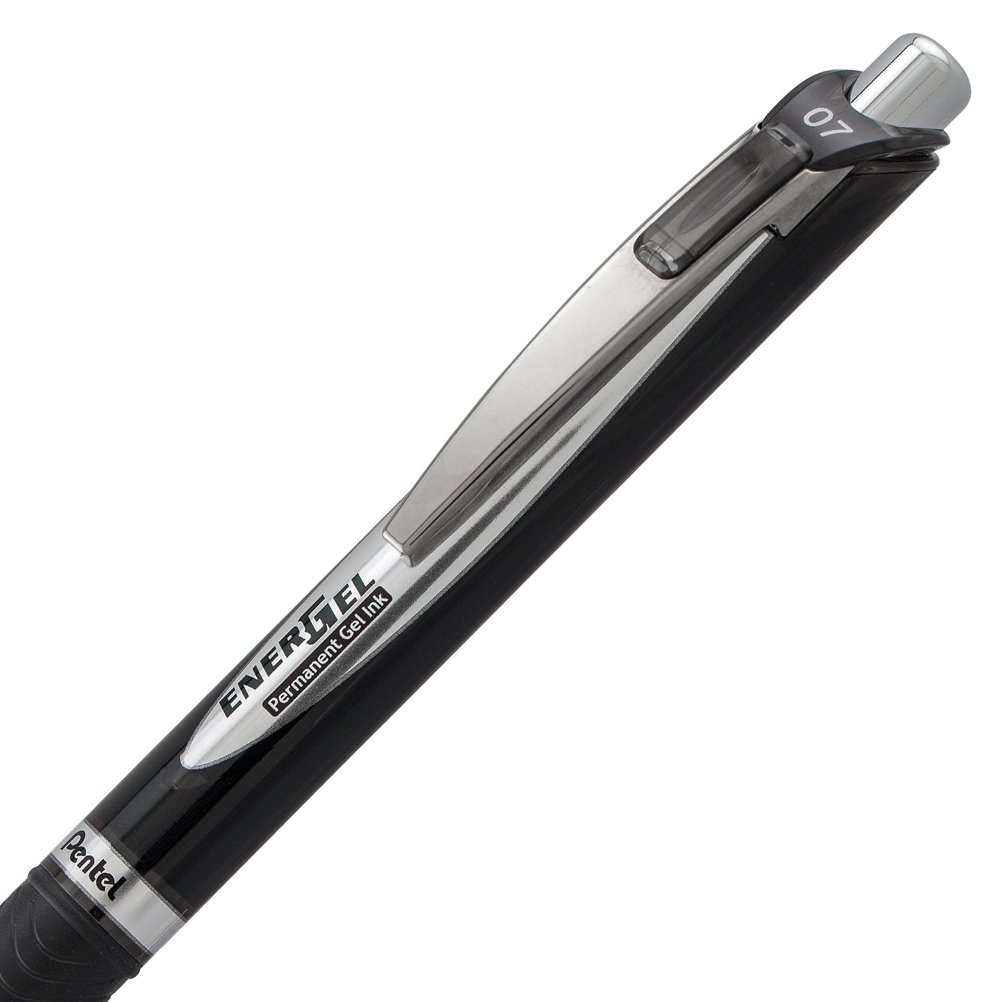 EnerGel PRO Permanent Gel Pen, (0.7mm) Medium Line, Black Ink (BLP77-A)