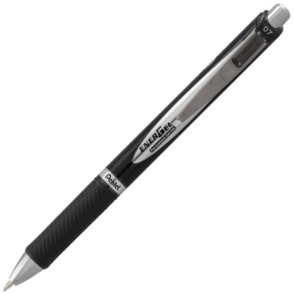 EnerGel PRO Permanent Gel Pen, (0.7mm) Medium Line, Black Ink (BLP77-A)