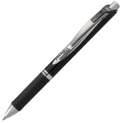 EnerGel PRO Permanent Gel Pen, (0.7mm) Medium Line, Black Ink (BLP77-A)