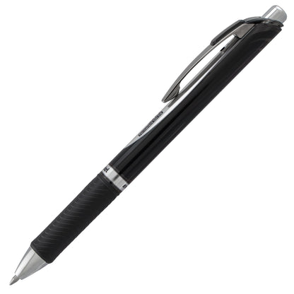 EnerGel PRO Permanent Gel Pen, (0.7mm) Medium Line, Black Ink (BLP77-A)