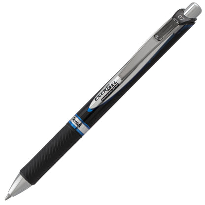 EnerGel PRO Permanent Gel Pen, (0.7mm) Medium Line, Blue Ink (BLP77-C)