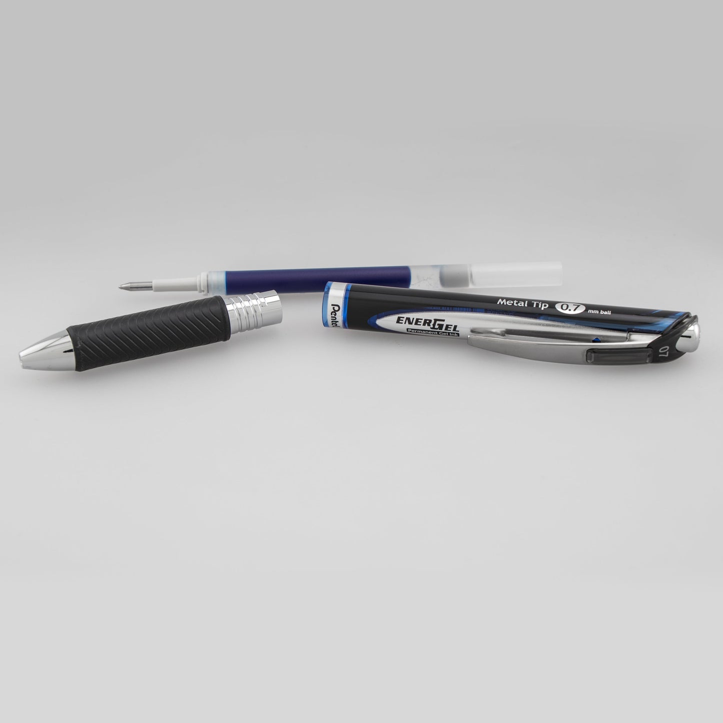 EnerGel PRO Permanent Gel Pen, (0.7mm) Medium Line, Blue Ink (BLP77-C)