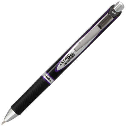 EnerGel PRO Permanent Gel Pen, (0.7mm) Medium Line, Violet Ink (BLP77-V)