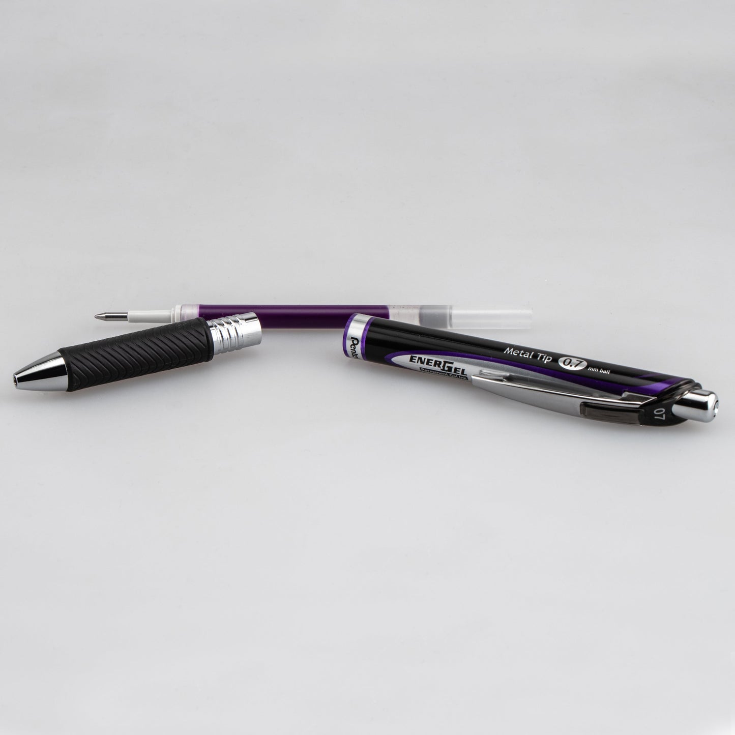 EnerGel PRO Permanent Gel Pen, (0.7mm) Medium Line, Violet Ink (BLP77-V)