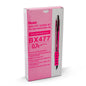 RSVP Super RT Ballpoint Pen, (0.7mm) Fine Line, Pink Ink (BX477-P)