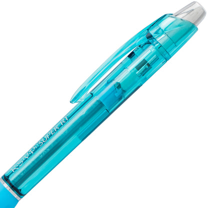 RSVP Super RT Ballpoint Pen, (0.7mm) Fine Line, Sky Blue Ink (BX477-S)