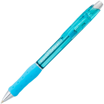 RSVP Super RT Ballpoint Pen, (0.7mm) Fine Line, Sky Blue Ink (BX477-S)