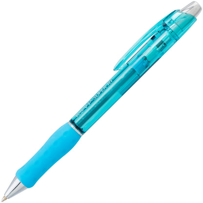 RSVP Super RT Ballpoint Pen, (0.7mm) Fine Line, Sky Blue Ink (BX477-S)
