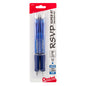 RSVP Super RT Ballpoint Pen, (0.7mm) Fine Line, Blue Ink, 2-Pk (BX477BP2C)