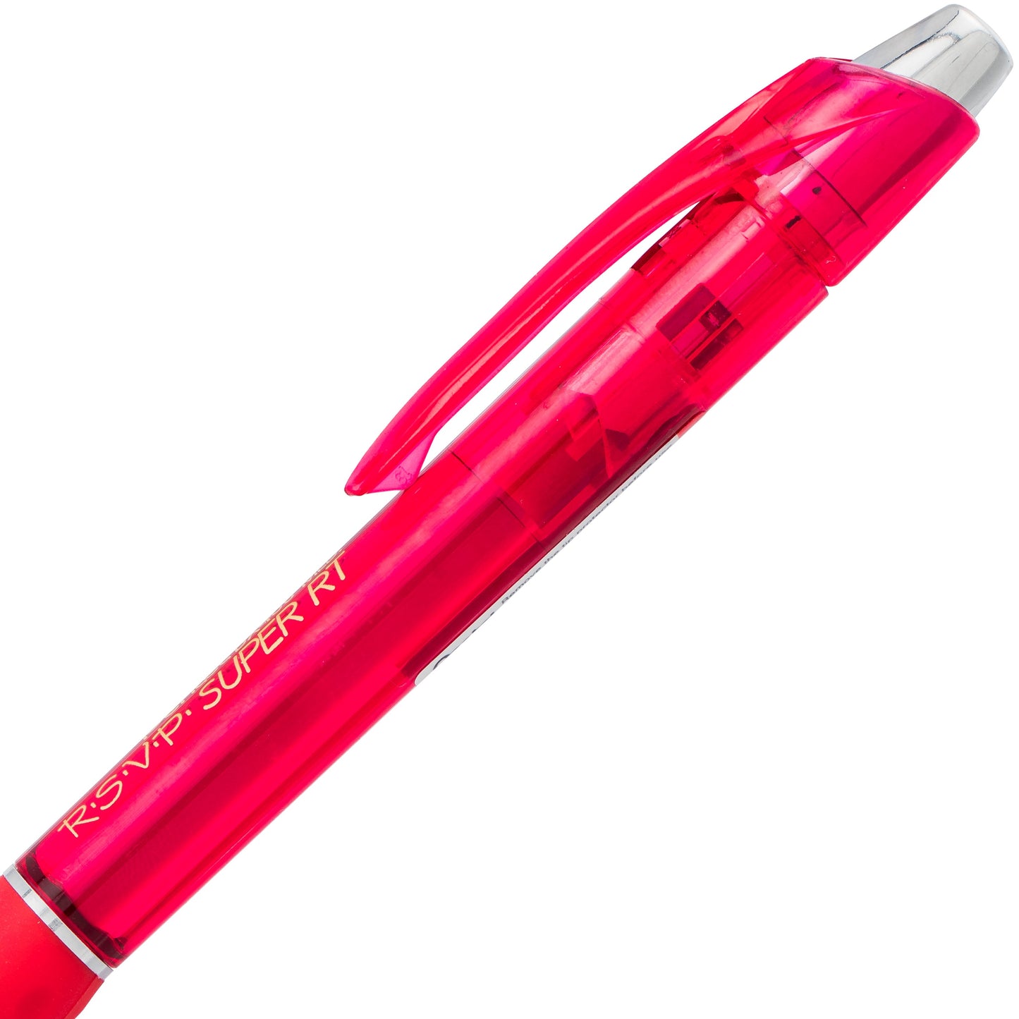 RSVP Super RT Ballpoint Pen, (1.0mm) Medium Line, Red Ink (BX480-B)