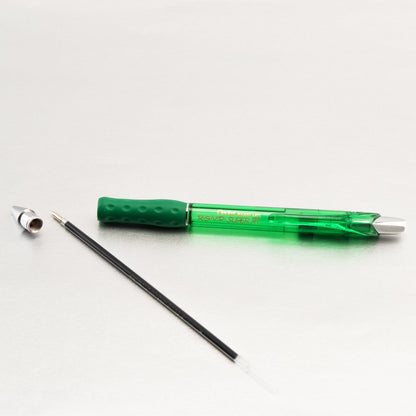 RSVP Super RT Ballpoint Pen, (1.0mm) Medium Line, Green Ink (BX480-D)