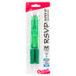 RSVP Super RT Ballpoint Pen, (1.0mm) Medium Line, Green Ink, 2-Pk (BX480BP2D)